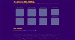 Desktop Screenshot of nigel-hemming.info